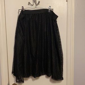 Black Exhilaration Skirt. Size XXL.
